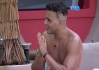 "Eu tenho que ter fé", diz Junior sobre paredão - Reprodução/TV Globo