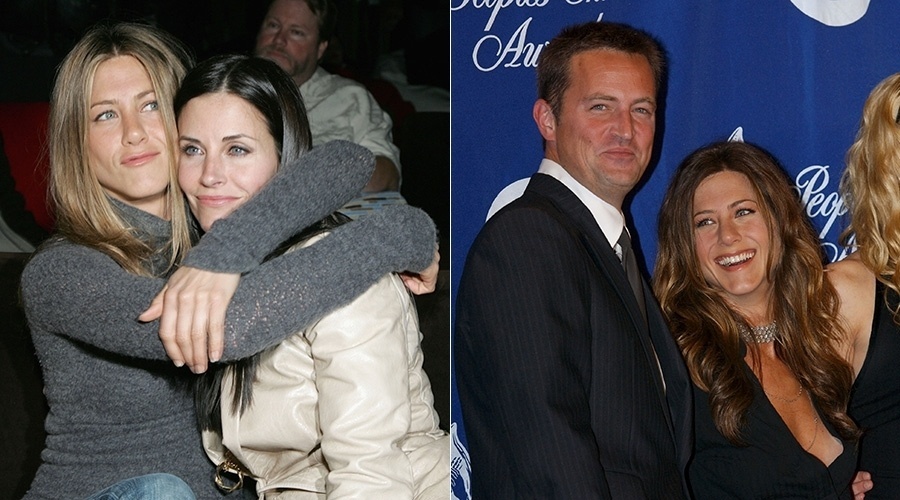 Ainda sobre "Friends", Jennifer Aniston ficou tão amiga dos seus companheiros de set que ela se tornou madrinha de Coco, filha de Courteney Cox
