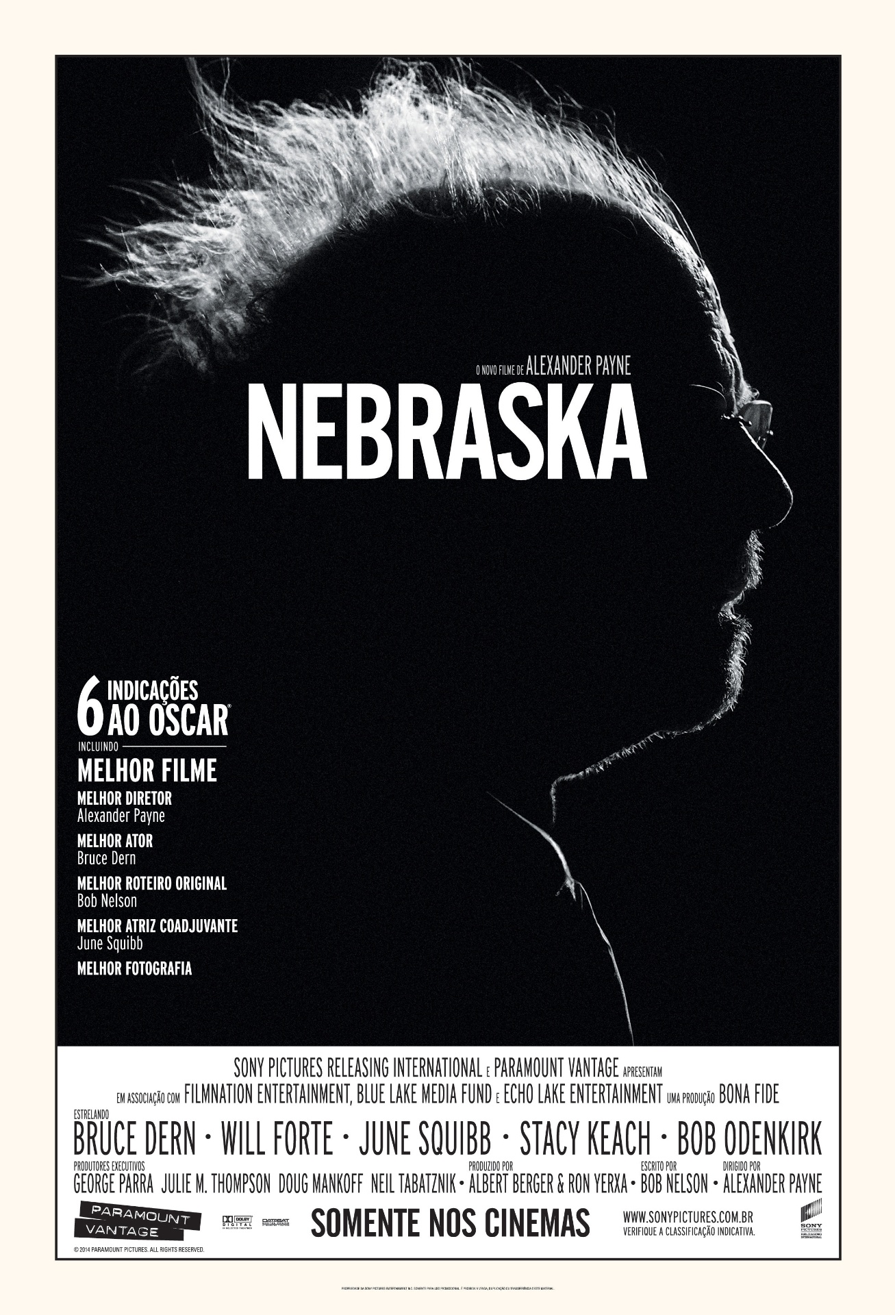 Cartaz de "Nebraska", de Alexander Payne - Divulgação/Sony