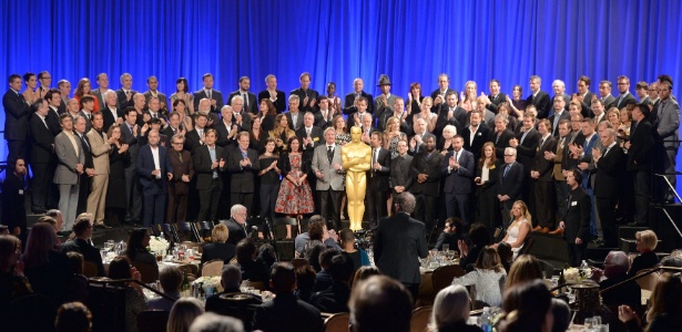 Indicados ao Oscar 2014 se reúnem para almoço no hotel Beverly Hilton, em Los Angeles - Alberto E. Rodriguez/Getty Images/AFP