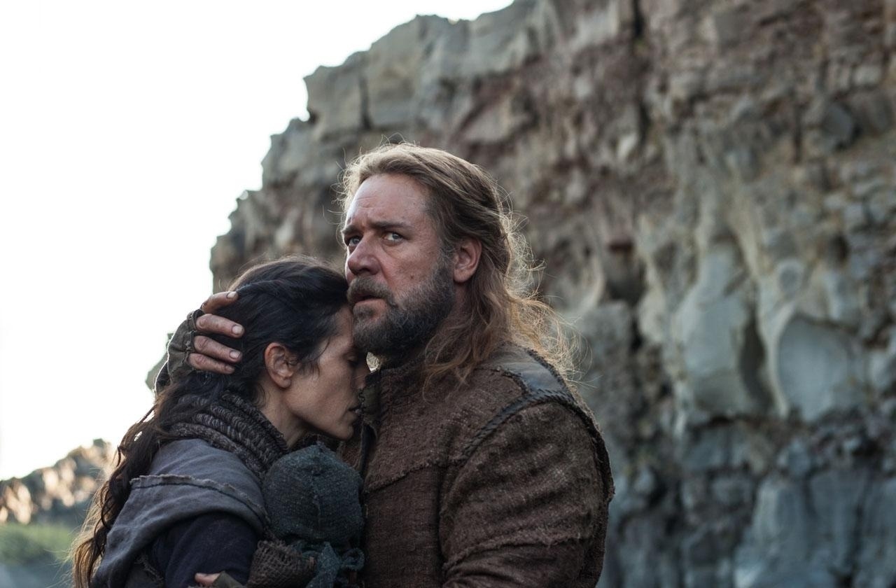 Jennifer Connelly e Russell Crowe em "Noé", de Darren Aronofsky - Divugação