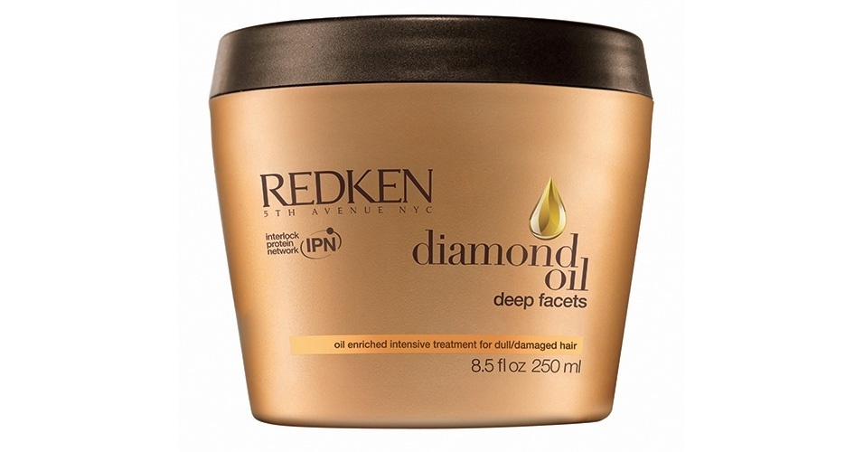 Máscara Deep Facets, linha Diamond Oil, Redken - Divulgação