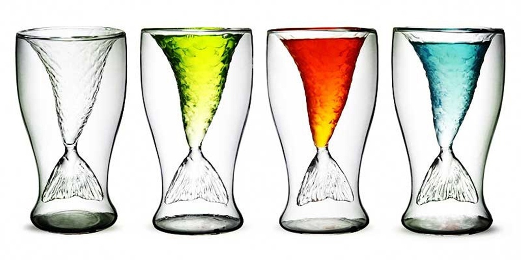 Com design inusitado, o copo Sereia é fabricado em acrílico e tem capacidade para 300 ml. O produto é comercializado pela Coisas Criativas (www.coisascriativas.com.br) por R$ 79,90  (+ frete) | Preços pesquisados em fevereiro de 2014 e sujeitos a alterações - Divulgação