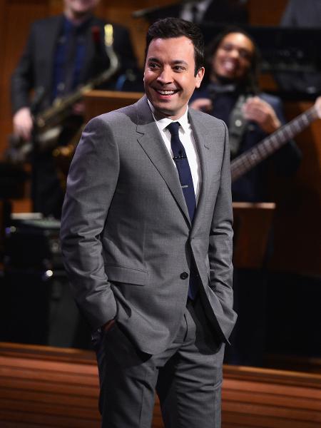 Jimmy Fallon durante apresentação do "The Tonight Show" - Getty