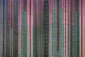 As fotografias de Hong Kong do alemão Michael Wolf mostram edifícios de padrões geométricos bem definidos - Michael Wolf