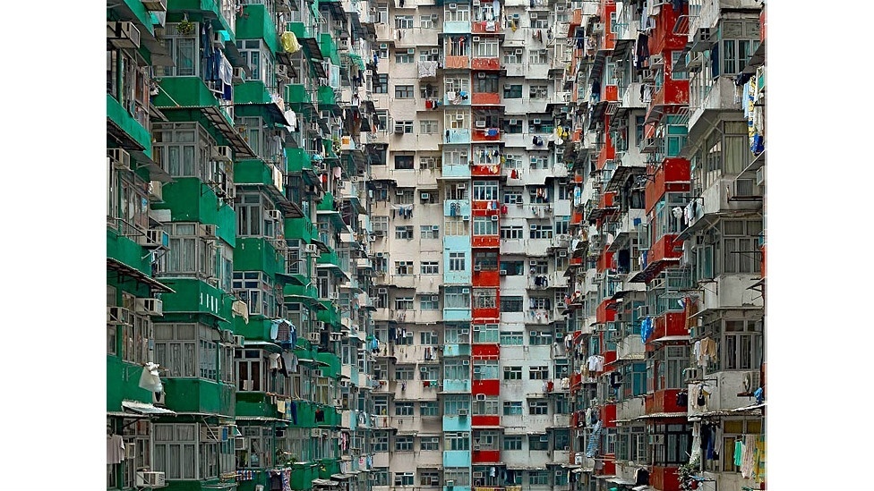 Elas fazem parte da exposição 'Arquitetura da Densidade', em exibição em Londres até 22 de fevereiro - Michael Wolf