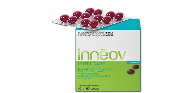 A Innéov  vende cápsulas com nutrientes, vitaminas, minerais e com outras substâncias  - Divulgação