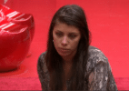 Franciele admite que está com medo de enfrentar Diego no paredão - Reprodução/TV Globo