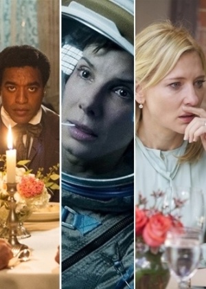 Filmes concorrentes ao Oscar 2014 - Montagem UOL/Divulgação