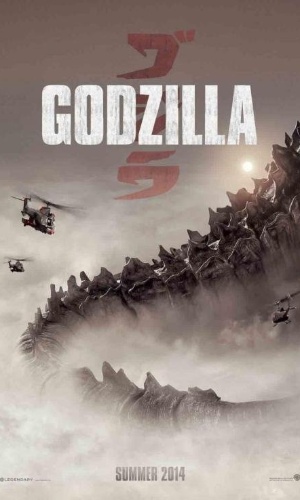Pôster de "Godzilla", do diretor Gareth Edwards - Reprodução