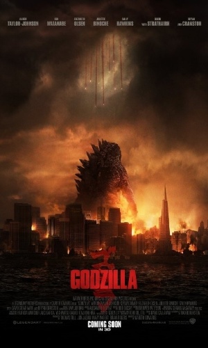 Pôster de "Godzilla", do diretor Gareth Edwards - Reprodução