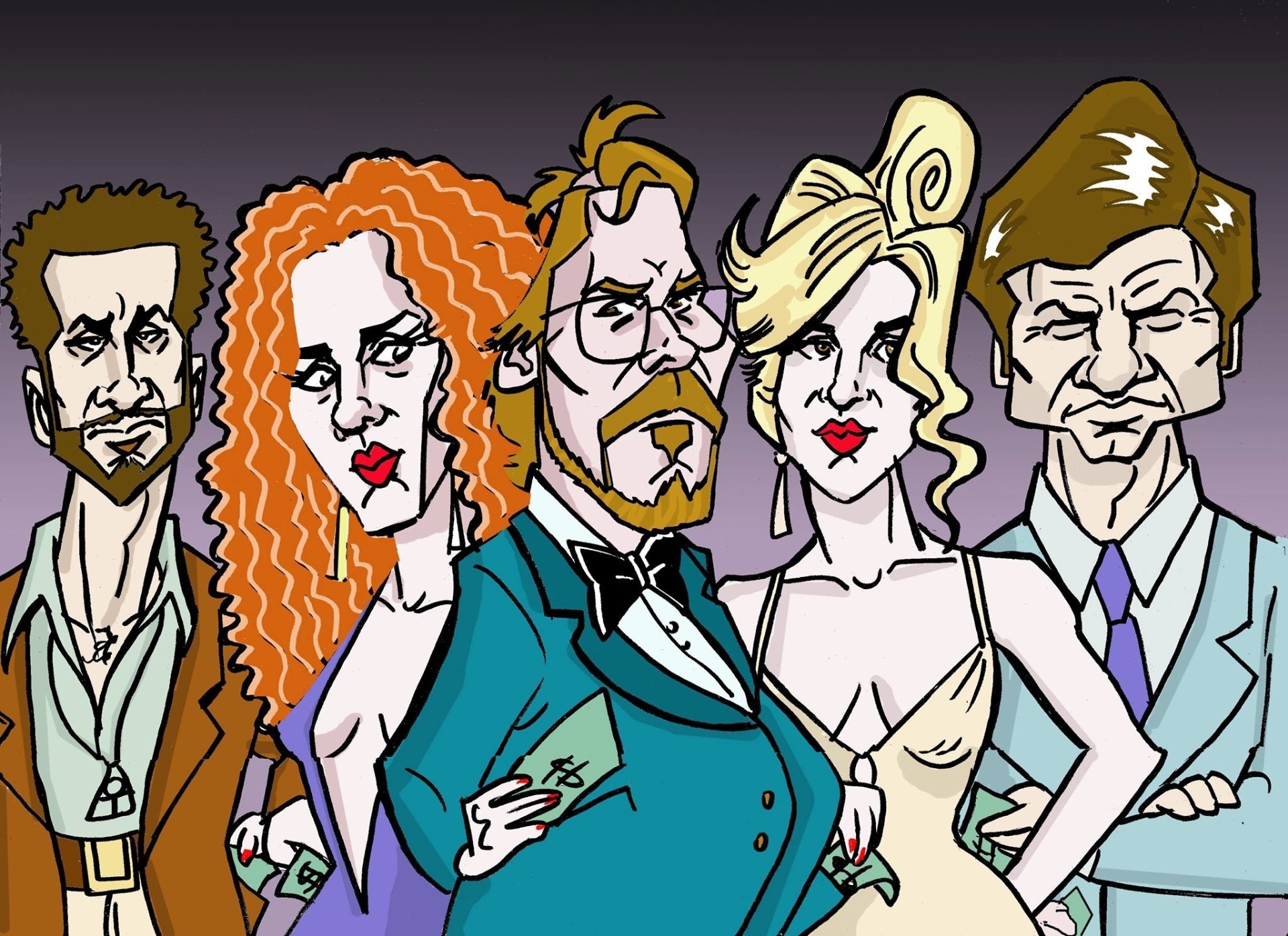 "Trapaça", outro favorito da noite, com 10 indicações, incluindo melhor filme, ator, atriz, ator e atriz coadjuvante, diretor e roteiro original - Morettini e Jal/UOL