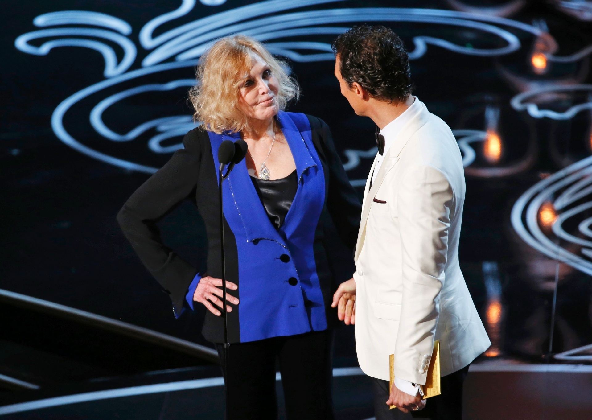 Matthew McConaughey e Kim Novak oscar 2014 - Lucy Nicholson/Reuters