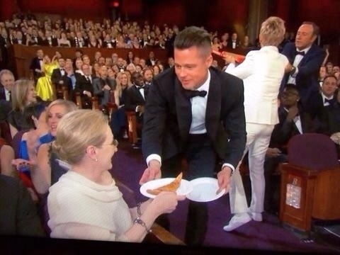A pizza do Oscar - Reprodução