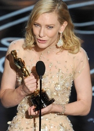 Cate Blanchett ganhou o Oscar de melhor atriz por sua interpretação em "Blue Jasmine" - Getty Images