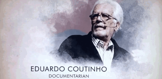 Eduardo Coutinho foi um dos homenageados no Oscar 2014 entre as perdas do ano - Reprodução