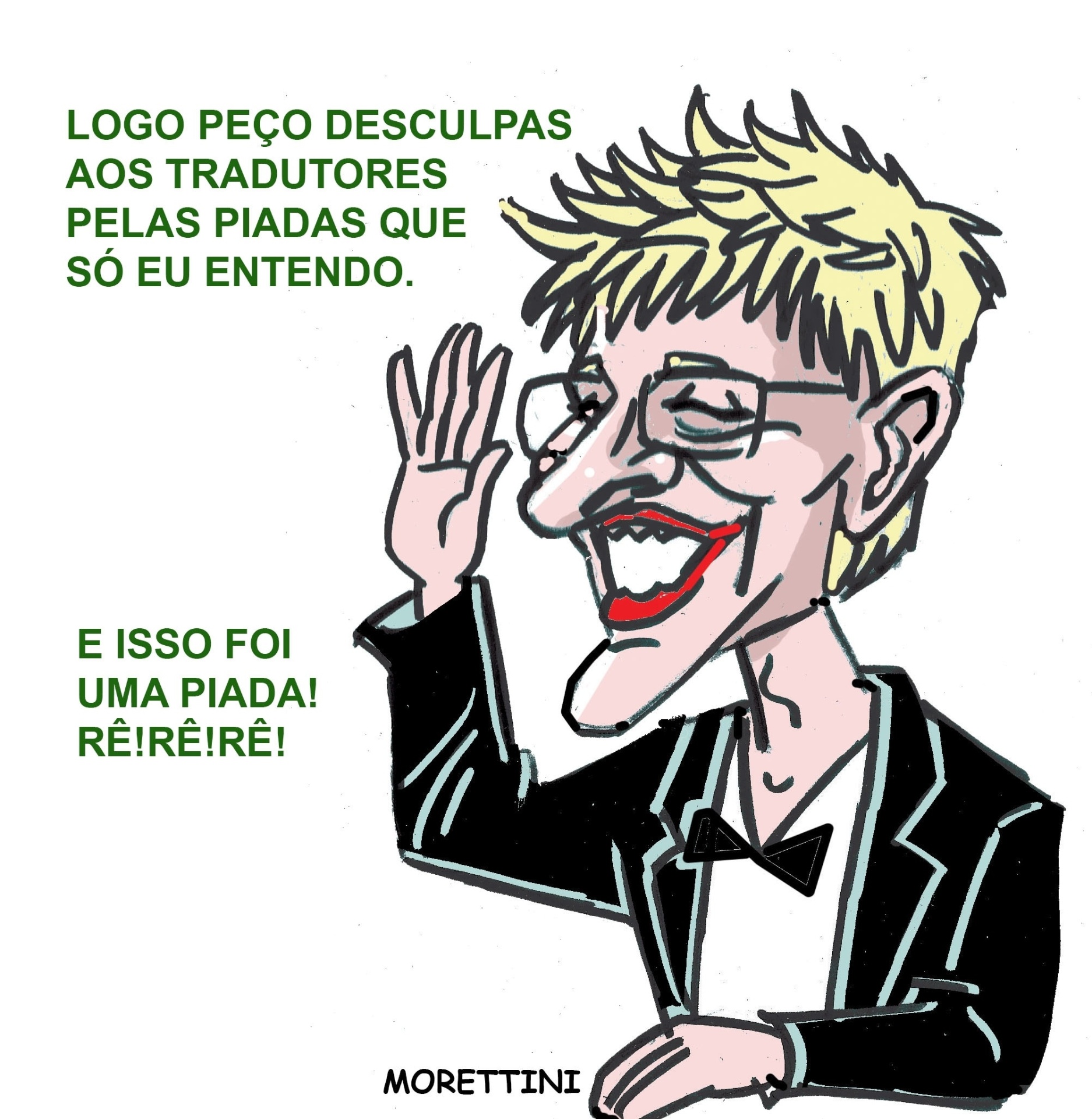 Ellen DeGeneres em momento de autocrítica - Morettini e Jal/UOL