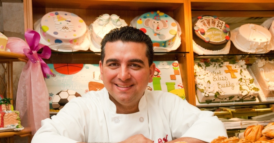 Buddy Valastro comanda a Carlo's Bake Shop e é o astro do programa de televisão "Cake Boss"