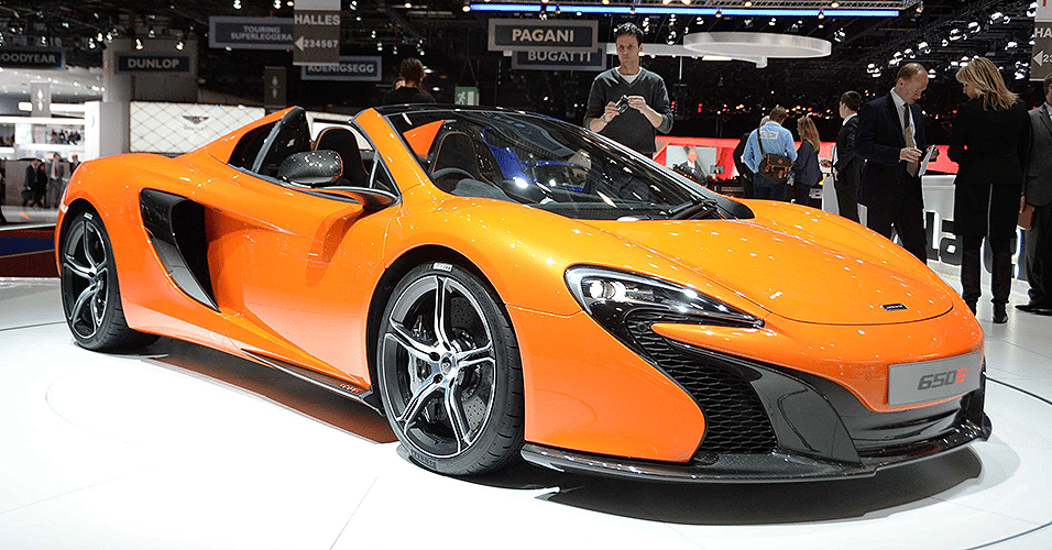 McLaren 650S Spider - Wang Siwei/Xinhua