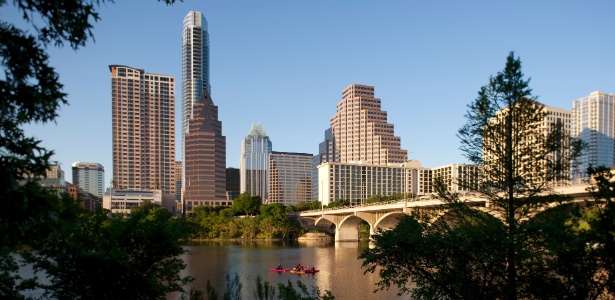 Vista da cidade de Austin, no Texas - Thinkstock