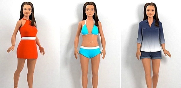 A boneca "Lammily", a Barbie com medidas "realistas"  - Lammily.com