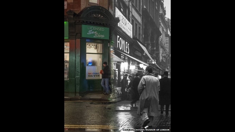 O Museu de Londres divulgou montagens de imagens históricas de pontos conhecidos da capital britânica "completadas" com fotos atuais, mostrando a transformação desses locais - London Museum