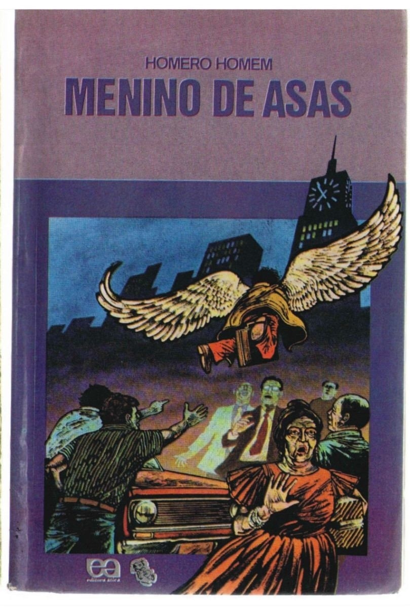 Capa de "Menino de Asas", da coleção Vagalume - Reprodução
