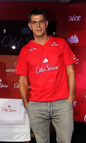 12.mar.2014 - Eduardo Moscovis participou do lançamento de uma marca de desodorante masculino, em São Paulo