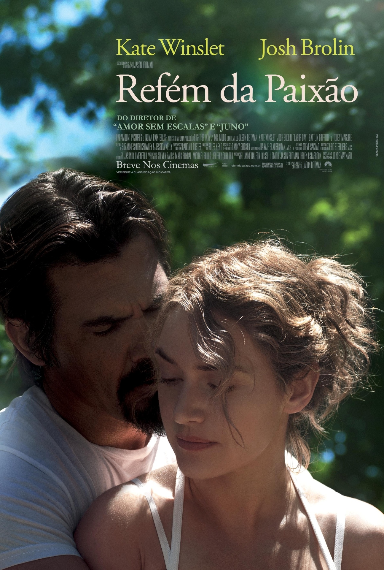 Cartaz de "Refém da Paixão", de Jason Reitman - Divulgação/Paramount