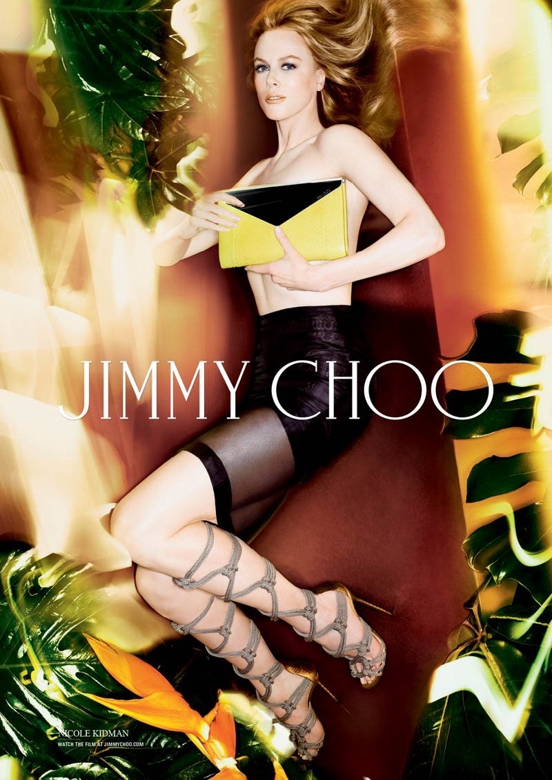 Nicole Kidman é a estrela da campanha de Verão 2014 da marca Jimmy Choo