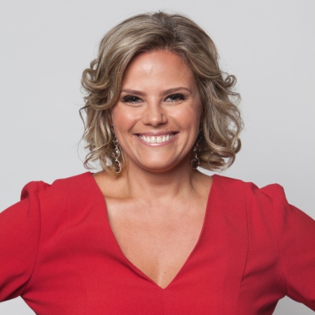 A jornalista Maria Cândida - Edu Moraes/Record - Edu Moraes/Record