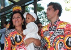  Regina Casé e Estevão Ciavatta batizam filho com água do Rio Jordão - Vera Donato/Gianne Carvalho/Divulgação
