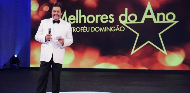 Faustão apresenta edição de seu prêmio, Melhores do Ano, em março de 2014