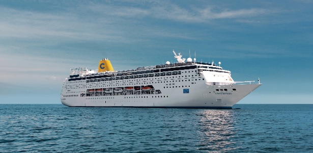 O navio neoRiviera fará cruzeiros gastronômicos de 12 dias pelo mar Mediterrâneo - Divulgação/Costa Cruzeiros