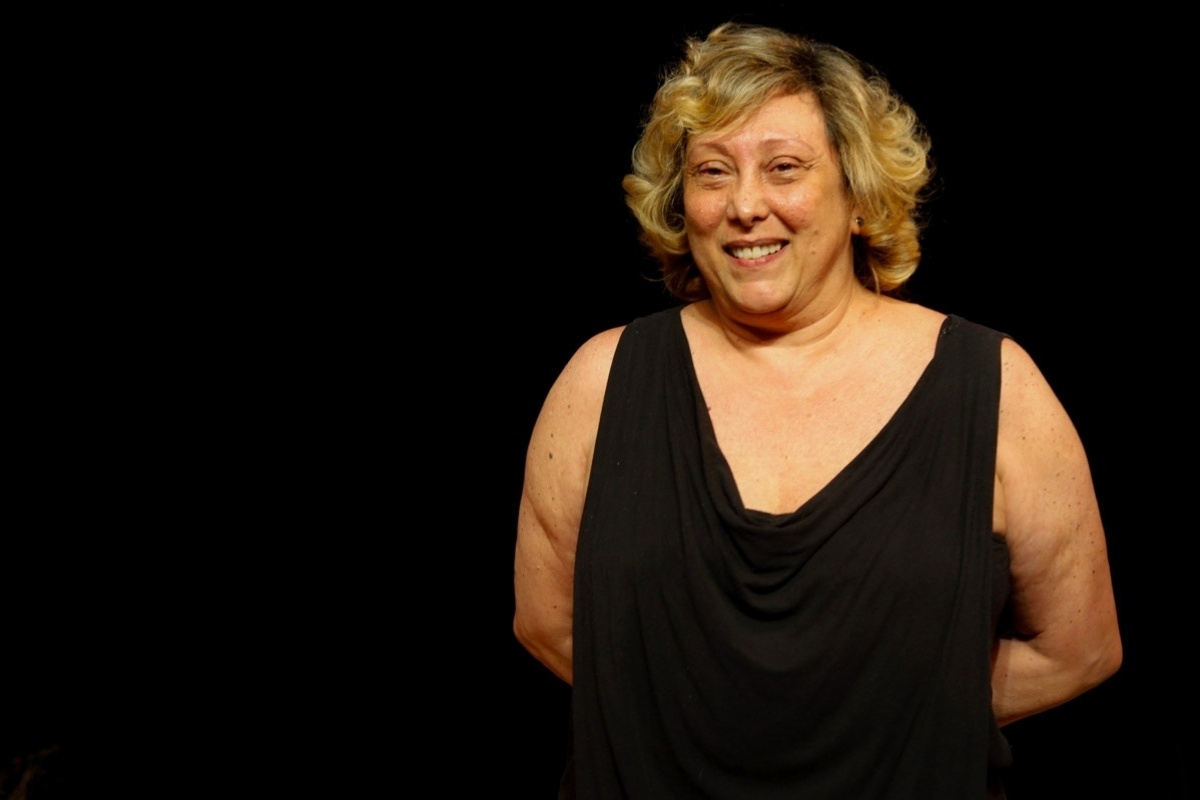 17.mar.2014 - Bárbara Bruno na comemoração em São Paulo dos 10 anos do "Teatro nas Universidades" criado por Nicette Bruno e Paulo Goulart. O projeto, que visa levar o teatro até as universidades e já atingiu 114.237 mil estudantes em 166 instituições desde 2005, montará neste ano o espetáculo "13", de Sérgio Jockimann, com Paulo Goulart Filho e Roberto Arduin no elenco - Marcos Ribas/Photo Rio News