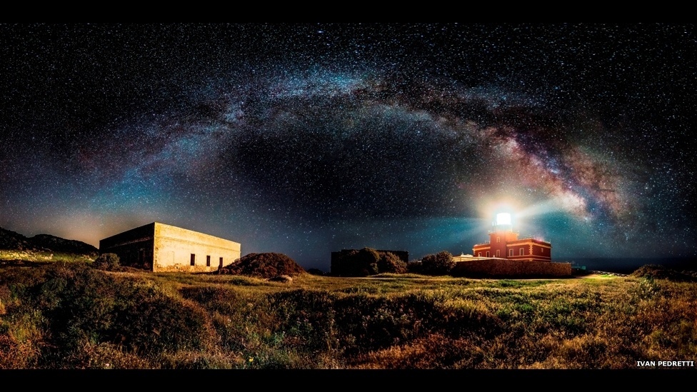 "Farol Estrelado", de Ivan Pedretti, foi a foto vencedora na categoria Panorâmica - Divulgação/2014 Sony World Photography Awards