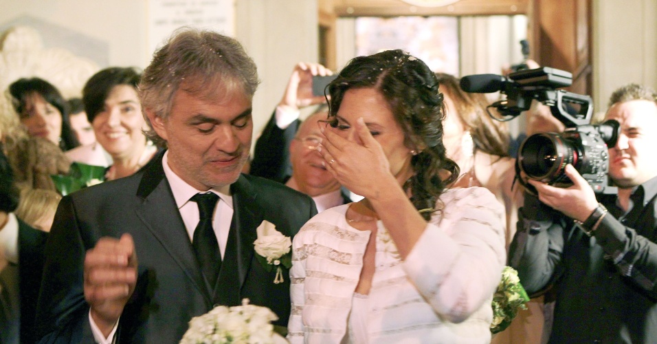 Andrea Bocelli casa-se em Itália - MoveNotícias