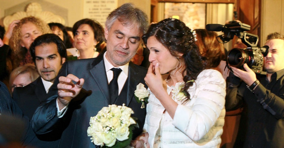Andrea Bocelli casa-se em Itália - MoveNotícias