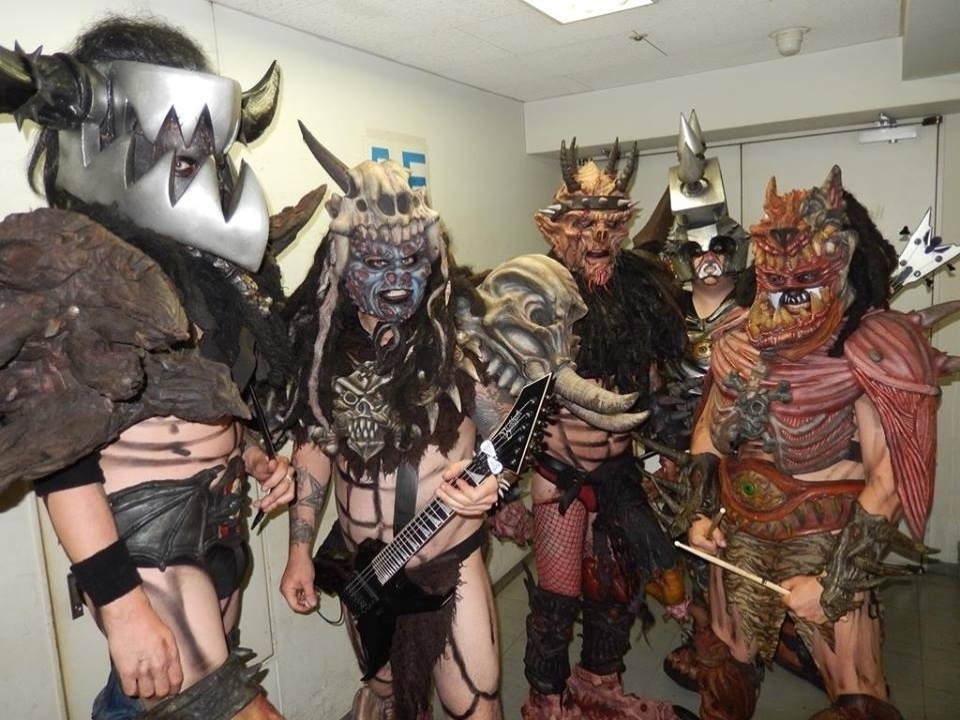 Aficionados pela cultura gore e por contos fantasticos, a banda de trash metal Gwar sempre se apresentou com certa teatralidade - Divulgação