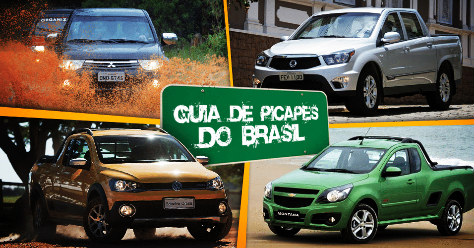 Guia de picapes - Arte UOL