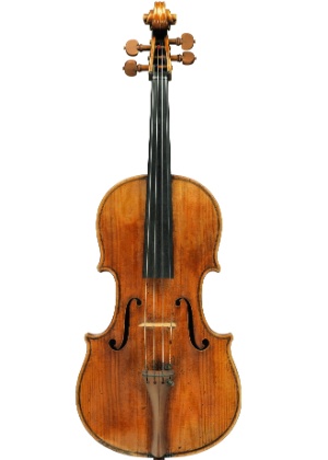 Fotografia divulgada pela casa de leilões Sotheby"s da viola Stradivarius "mais perfeita", a "Macdonald", criada em 1719 pelo renomado lutier Antonio Stradivari (1644-1737) - EFE