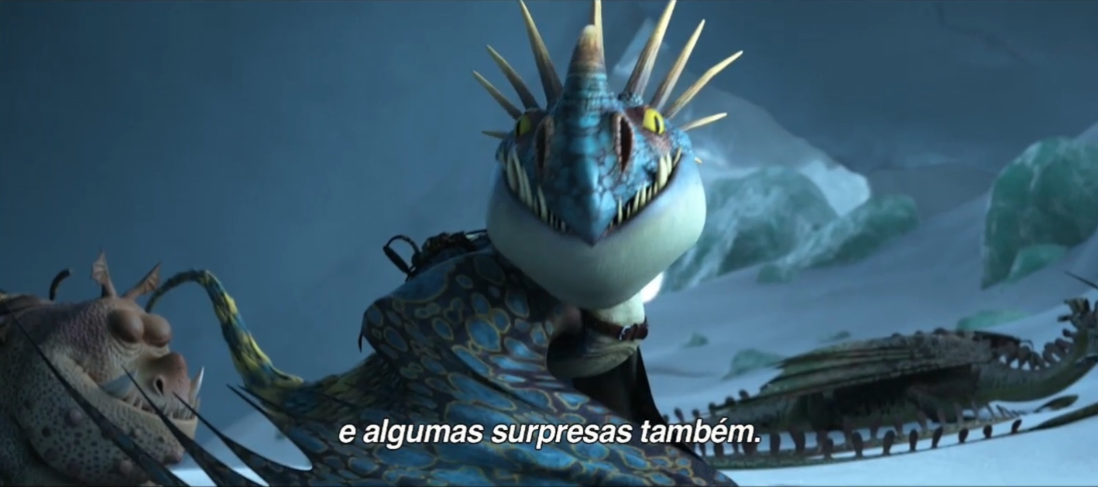 Cena de "Como Treinar o seu Dragão 2" - Reprodução