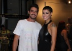 Diego e Franciele vão ao show do cantor Fagner - Thyago Andrade/ Foto Rio News