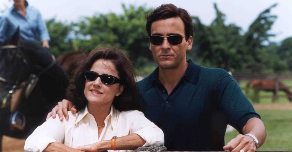 2000 - Alexandre Borges e Marieta Severo em "Laços de Família"