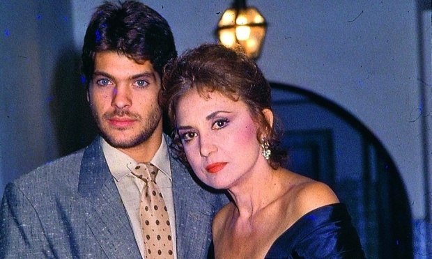 1987 - Roberto Bataglin e Eva Wilma em "Sassaricando"