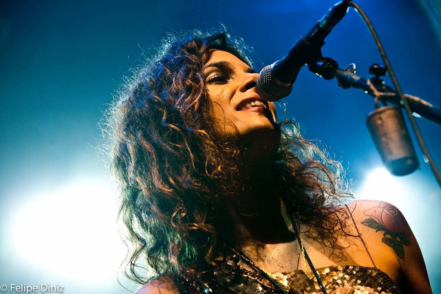 Cantora Ceu fez show em 2011 - Felipe Diniz