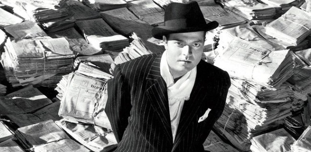 Orson Welles em cena de "Cidadão Kane" (1941), considerado um dos melhores filmes da história - Reprodução