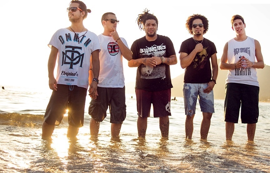 A banda de reggae Onze:20 - Divulgação