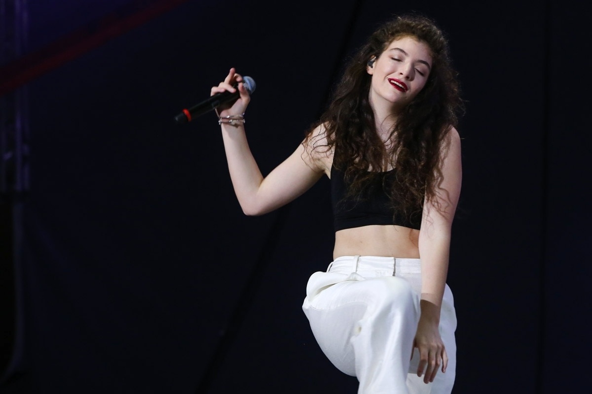 5.abr.2014 - Lorde se apresenta no Lollapalooza 2014 no Autódromo de Interlagos, em São Paulo - Manuela Scarpa/Photo Rio News