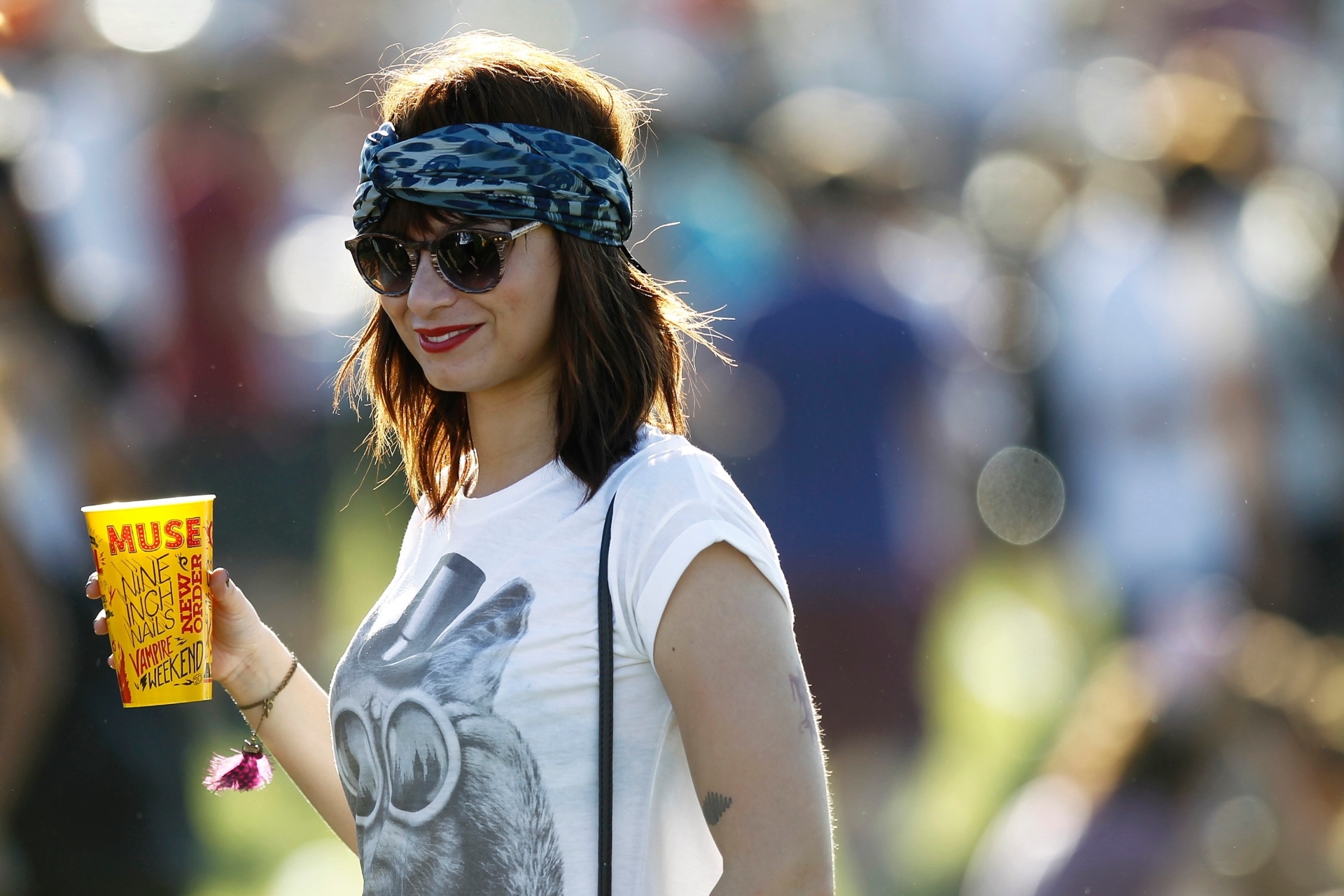 05.abr.2014 - Fãs no show do Julian Casablancas no Lollapalooza 2014 no Autódromo de Interlagos, em São Paulo - Reinaldo Canato/UOL
